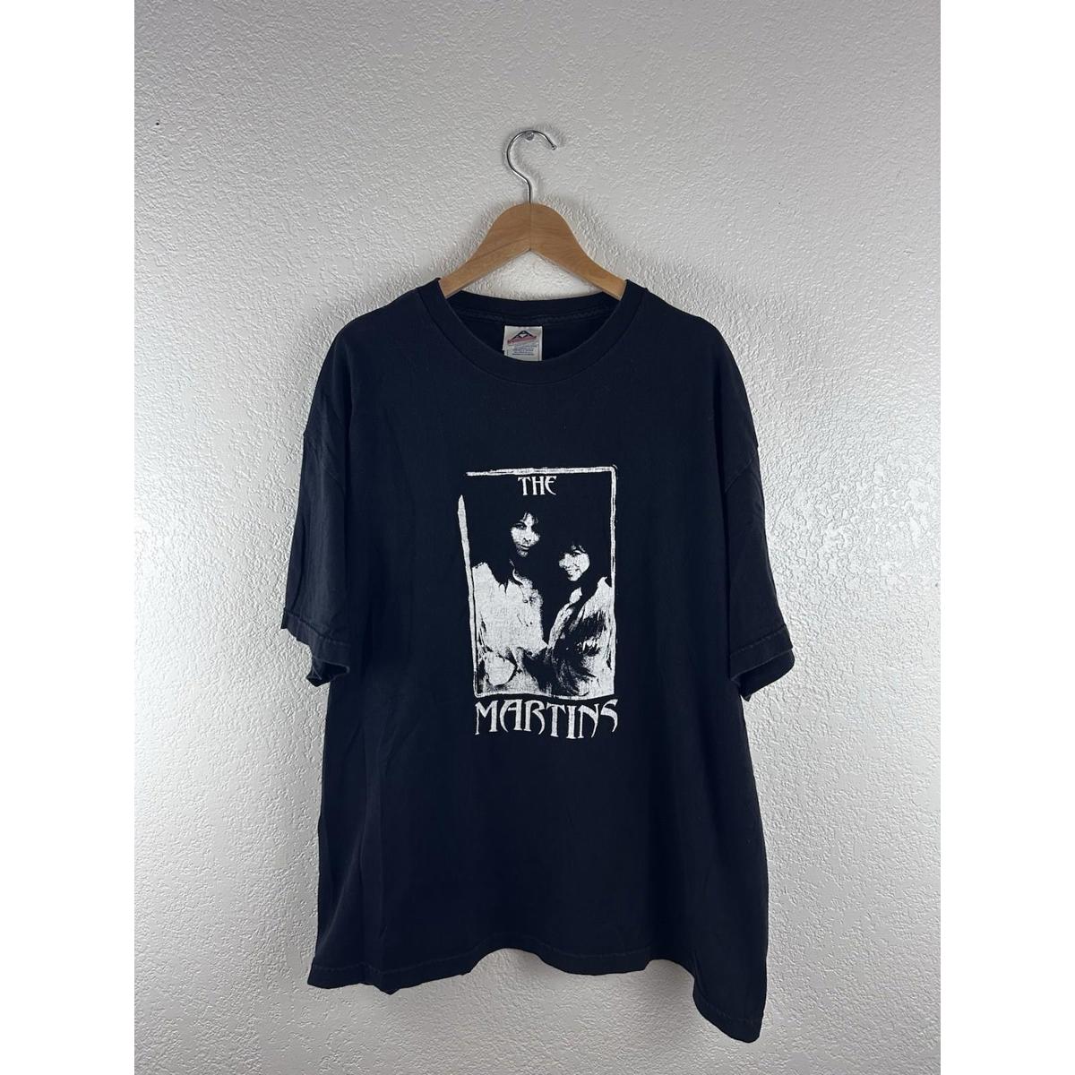 The Martins Band T Shirt Xl Black Graphic Vintage Style Christian Gospel